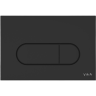 Панель смыва VITRA ROOT ROUND матовый черный 740-2211